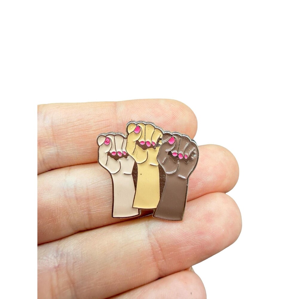 Vintage Girls United Pin women power jewelry
